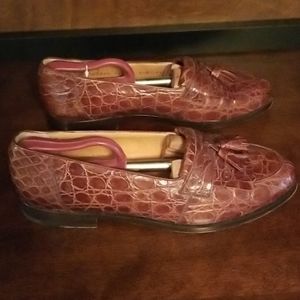 men's  Mezlan Crocodile shoes